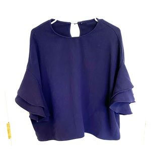 Butterfly sleeve top!